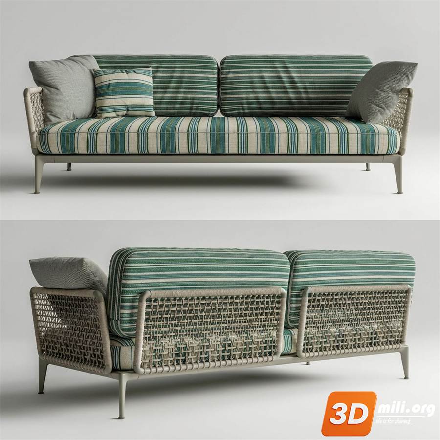 Outdoor Sofa Skp Files